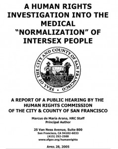 A Human Rights Investigation into the Medical "Normalization" of Intersex People