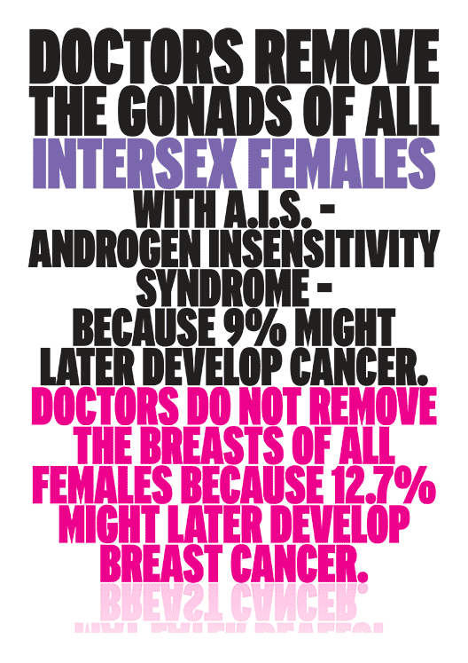 Doctors Remove the Gonads of AIS Females Because...