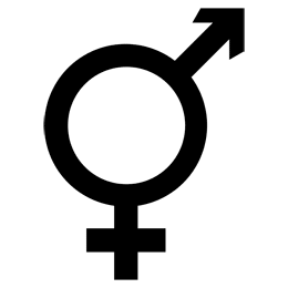 Just another iteration of the sex binary via one of many symbols for transgender.