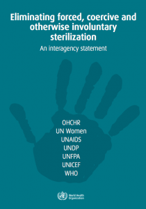 WHO/interagency report on sterilisation