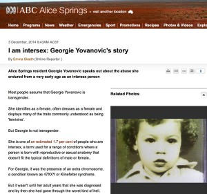 ABC Alice Springs: Georgie's story